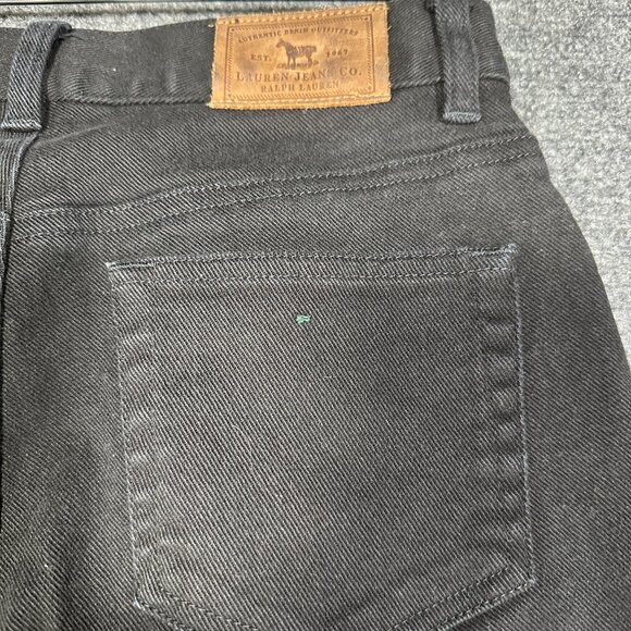 Lauren Jeans Co Ralph Lauren Womens 4P Cotton Stretch Straight Leg Pockets Logo - Picture 8 of 8